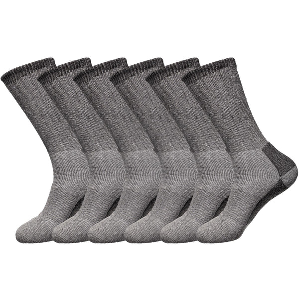 Men Merino Wool pack of 6 size(6-11)-Grey