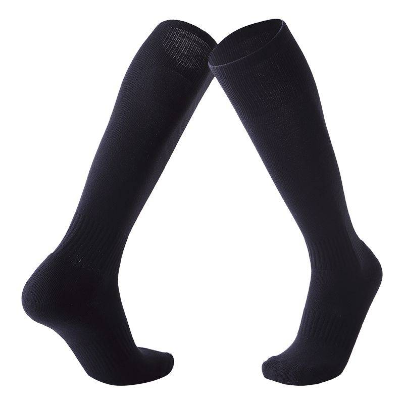 Plain Football Socks Hockey Soccer Rugby Kids Boys Men's Sports School PE