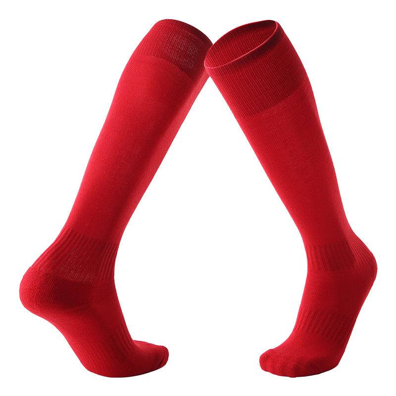 Plain Football Socks Hockey Soccer Rugby Kids Boys Men's Sports School PE